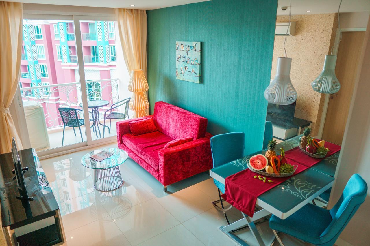 Grande Caribbean Family Apartment Паттайя Экстерьер фото